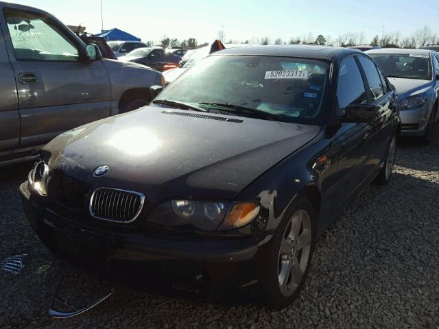 WBAEU33434PF61798 - 2004 BMW 325 XI BLACK photo 2