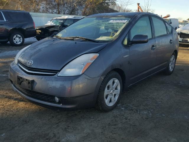 JTDKB20U593494742 - 2009 TOYOTA PRIUS GRAY photo 2