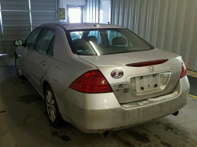 1HGCM66576A059557 - 2006 HONDA ACCORD EX GRAY photo 3