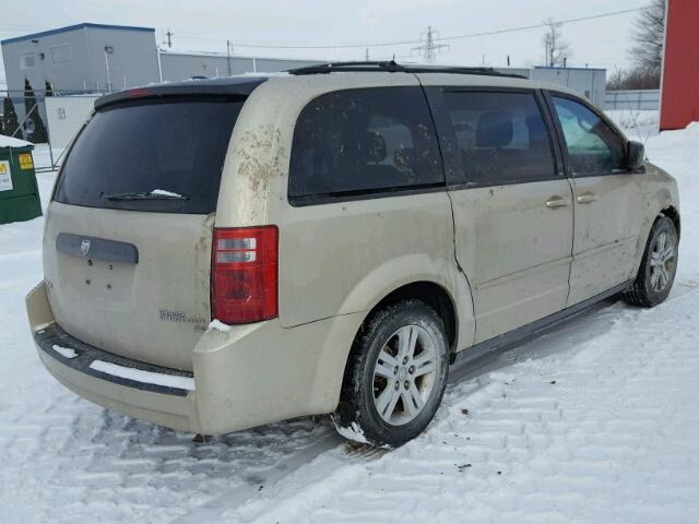 2D4RN4DE2AR473334 - 2010 DODGE GRAND CARA BEIGE photo 4