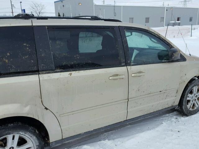 2D4RN4DE2AR473334 - 2010 DODGE GRAND CARA BEIGE photo 9