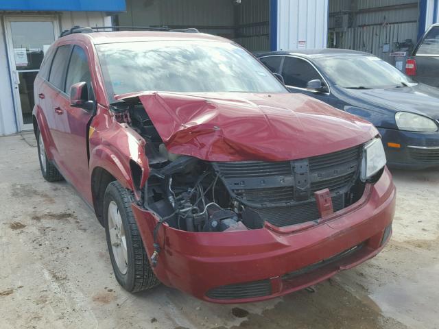 3D4GG57V59T245503 - 2009 DODGE JOURNEY SX RED photo 1