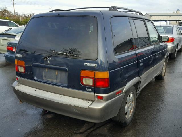 JM3LV5222W0843319 - 1998 MAZDA MPV WAGON BLUE photo 4