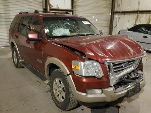 1FMEU74E86UB25429 - 2006 FORD EXPLORER E RED photo 1