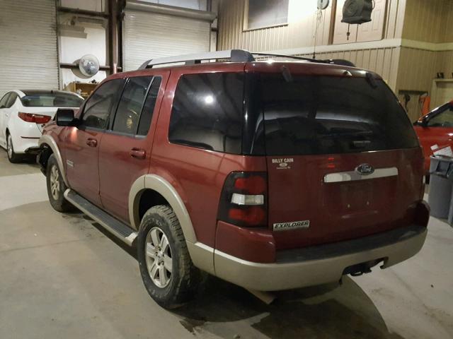 1FMEU74E86UB25429 - 2006 FORD EXPLORER E RED photo 3