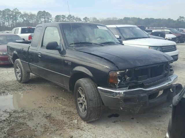 1FTYR44U92TA30922 - 2002 FORD RANGER SUP BLACK photo 1