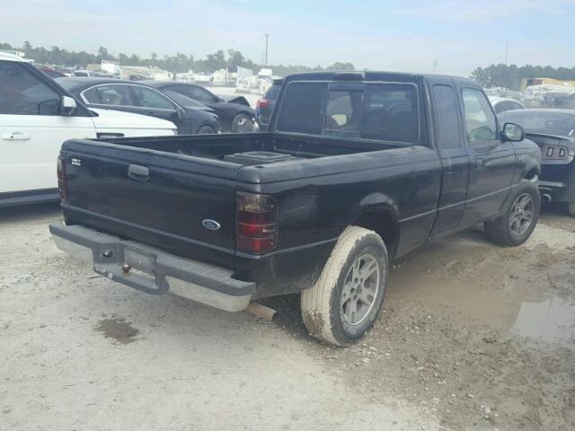 1FTYR44U92TA30922 - 2002 FORD RANGER SUP BLACK photo 4