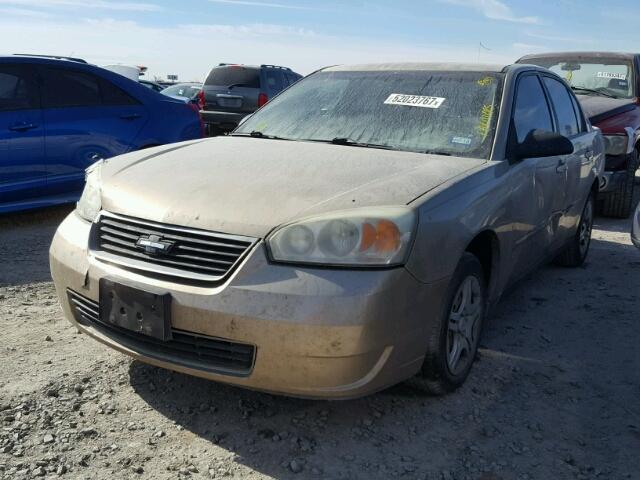 1G1ZS58F17F240262 - 2007 CHEVROLET MALIBU LS BEIGE photo 2