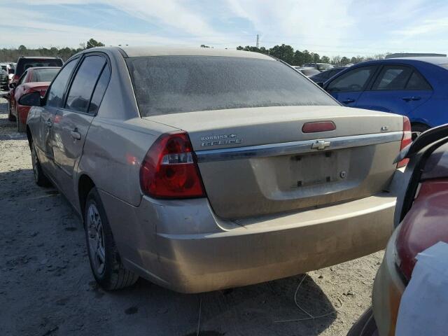 1G1ZS58F17F240262 - 2007 CHEVROLET MALIBU LS BEIGE photo 3