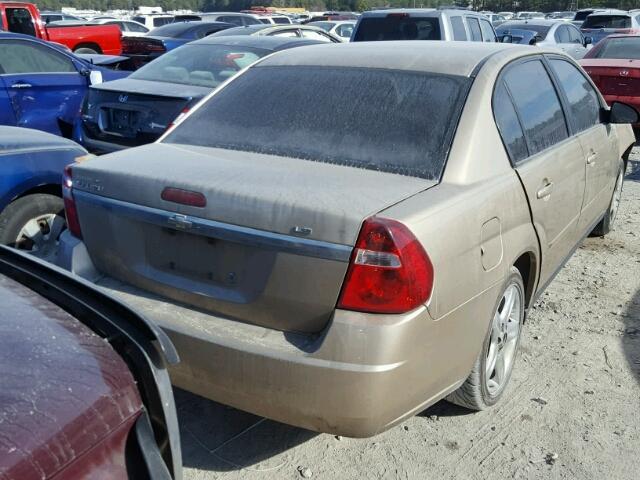 1G1ZS58F17F240262 - 2007 CHEVROLET MALIBU LS BEIGE photo 4