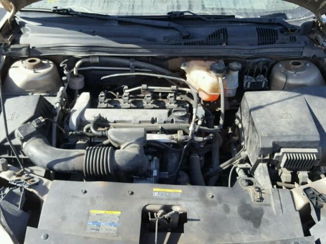 1G1ZS58F17F240262 - 2007 CHEVROLET MALIBU LS BEIGE photo 7