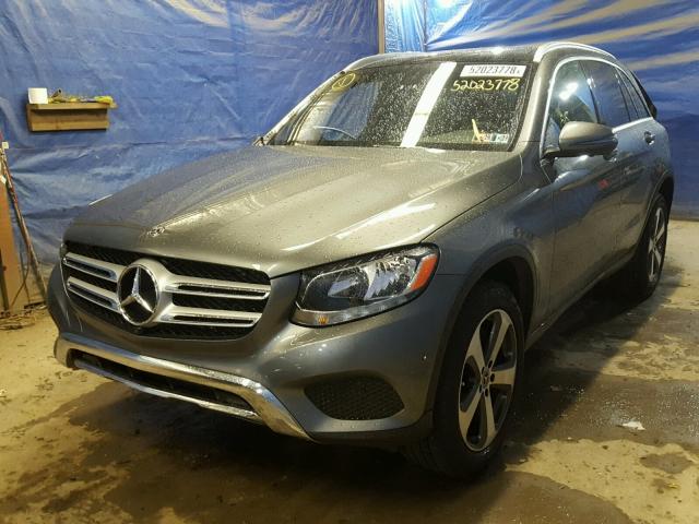 WDC0G4KB7KV125966 - 2019 MERCEDES-BENZ GLC 300 4M GRAY photo 2