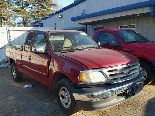 1FTZX1721YNB10294 - 2000 FORD F150 BURGUNDY photo 1