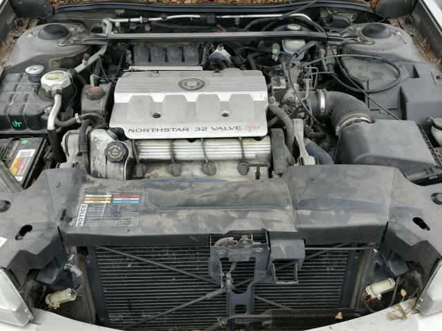 1G6KD54Y8XU718475 - 1999 CADILLAC DEVILLE GRAY photo 7