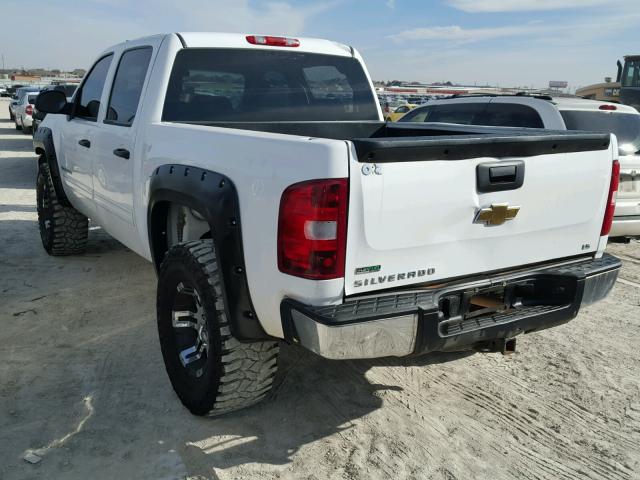 3GCPCREA7BG394901 - 2011 CHEVROLET SILVERADO WHITE photo 3