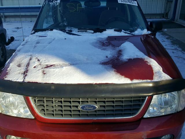 1FMZU73K02ZC94415 - 2002 FORD EXPLORER X MAROON photo 7