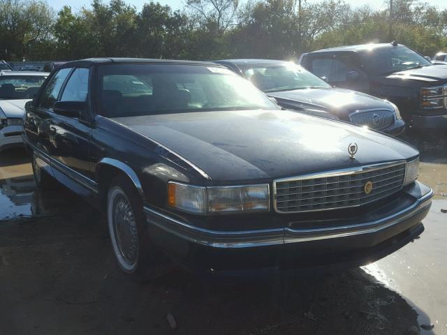 1G6KD52Y0TU306032 - 1996 CADILLAC DEVILLE BLUE photo 1