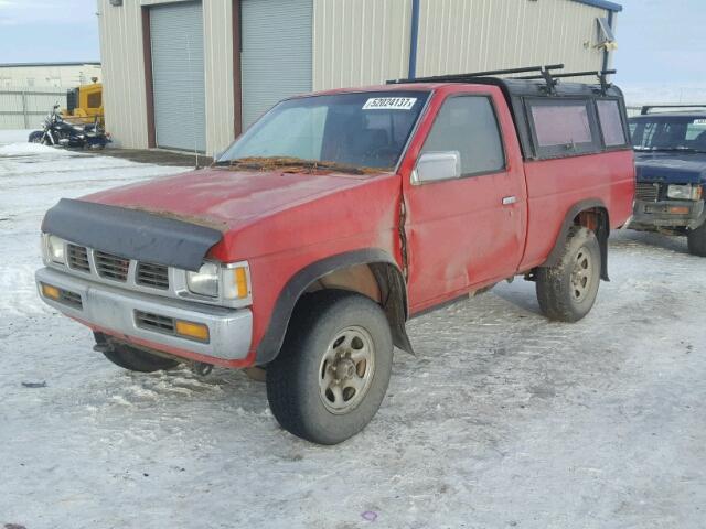 1N6SD11Y8RC327651 - 1994 NISSAN TRUCK XE RED photo 2