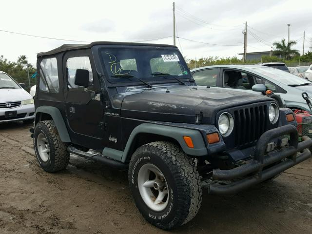 1J4FY29P3VP416003 - 1997 JEEP WRANGLER / BLACK photo 1