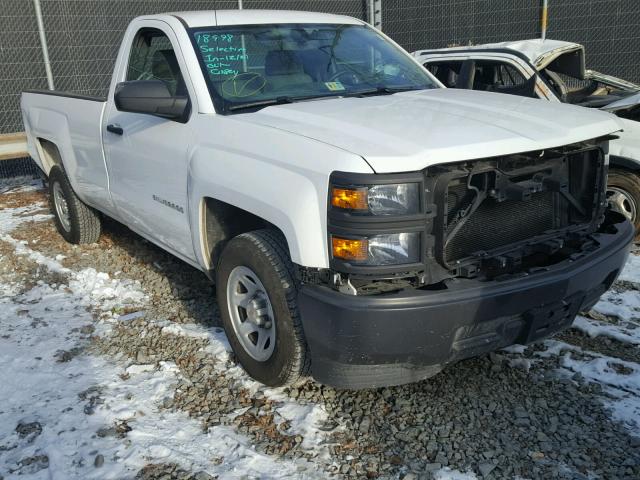 1GCNCPEH0EZ412605 - 2014 CHEVROLET SILVERADO WHITE photo 1