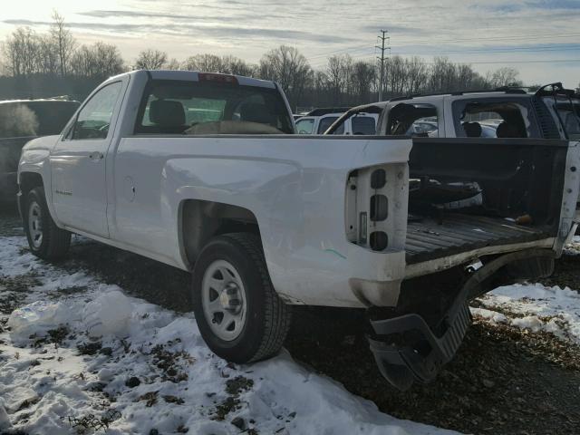 1GCNCPEH0EZ412605 - 2014 CHEVROLET SILVERADO WHITE photo 3