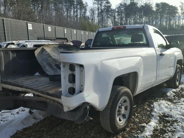 1GCNCPEH0EZ412605 - 2014 CHEVROLET SILVERADO WHITE photo 4