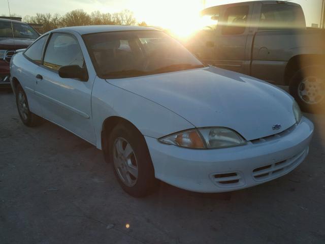 1G1JS124727484112 - 2002 CHEVROLET CAVALIER L WHITE photo 1