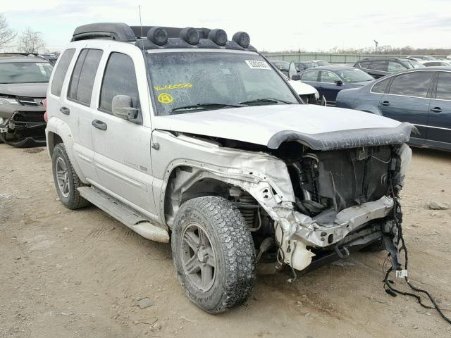 1J4GL38K63W660522 - 2003 JEEP LIBERTY RE SILVER photo 1