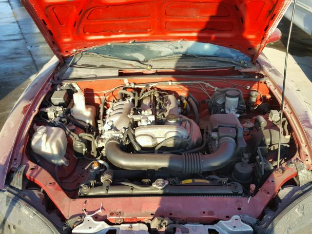 JM1NB353110207647 - 2001 MAZDA MX-5 MIATA RED photo 7