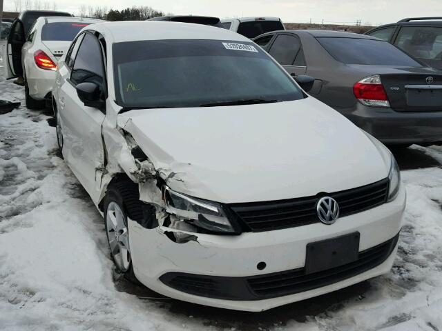 3VW1K7AJ3CM411356 - 2012 VOLKSWAGEN JETTA BASE 白色 照片 1