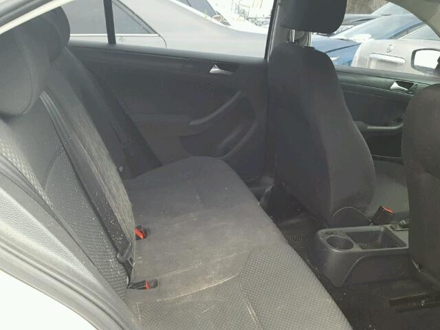 3VW1K7AJ3CM411356 - 2012 VOLKSWAGEN JETTA BASE 白色 照片 6