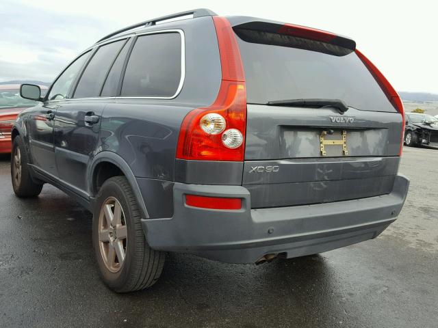 YV4CY592861228626 - 2006 VOLVO XC90 GRAY photo 3