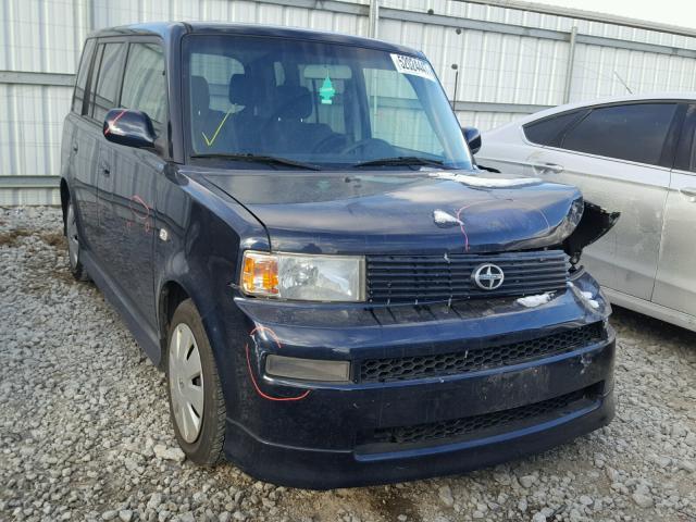 JTLKT324664120716 - 2006 TOYOTA SCION XB BLUE photo 1