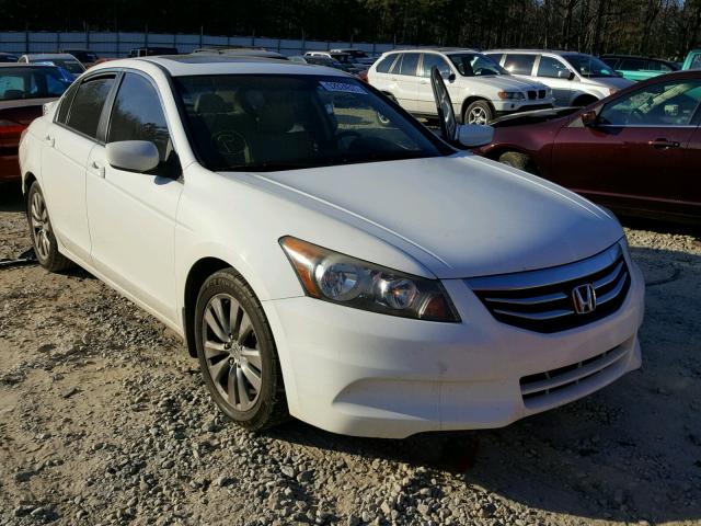 1HGCP2F80BA116895 - 2011 HONDA ACCORD EXL WHITE photo 1