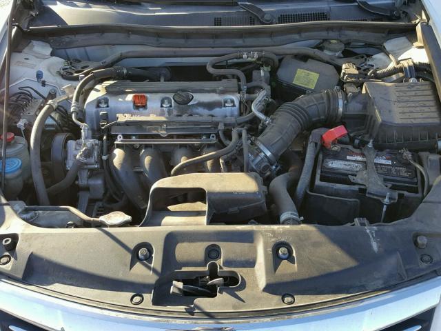 1HGCP2F80BA116895 - 2011 HONDA ACCORD EXL WHITE photo 7