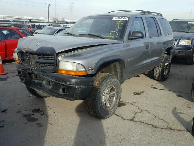 1B4HS28Y8XF618786 - 1999 DODGE DURANGO SILVER photo 2