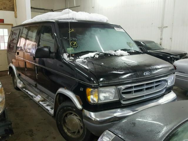 1FDRE1466WHB17875 - 1998 FORD ECONOLINE BLACK photo 1