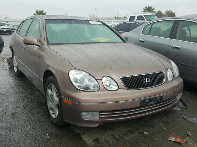 JT8BD68S8Y0096315 - 2000 LEXUS GS 300 BROWN photo 1