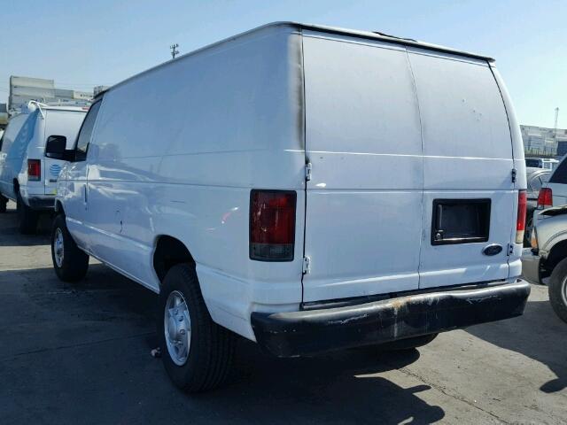 1FTNE24L07DA38614 - 2007 FORD ECONOLINE WHITE photo 3