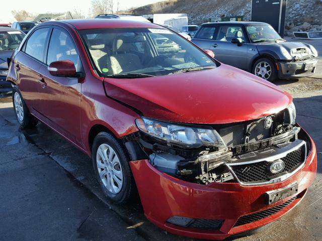 KNAFU4A2XA5067759 - 2010 KIA FORTE EX RED photo 1