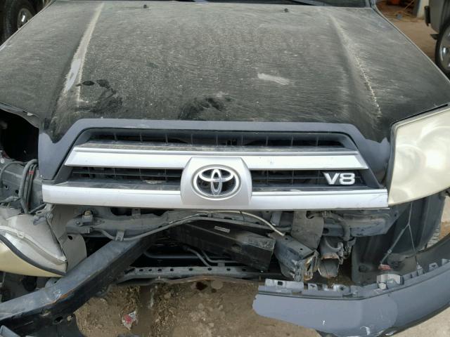 JTEZT14R030012694 - 2003 TOYOTA 4RUNNER SR BLACK photo 7