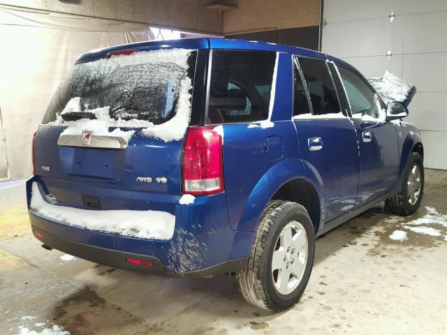 5GZCZ63426S825926 - 2006 SATURN VUE BLUE photo 4