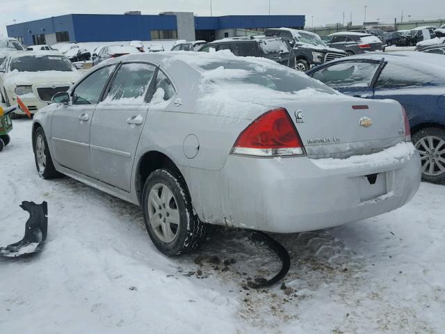 2G1WB57K191171990 - 2009 CHEVROLET IMPALA LS SILVER photo 3