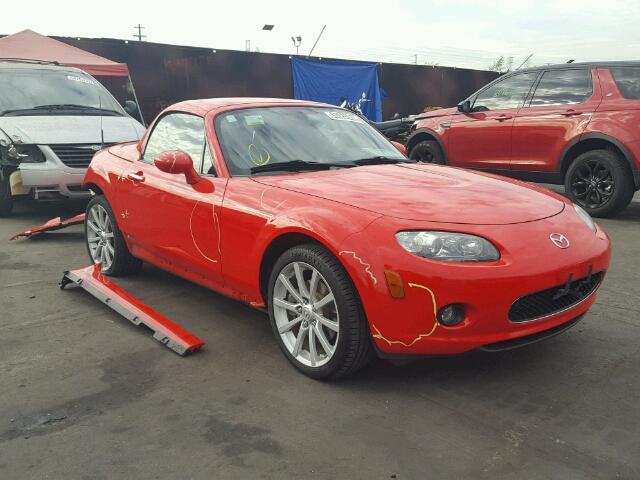 JM1NC26F080156278 - 2008 MAZDA MX-5 MIATA RED photo 1