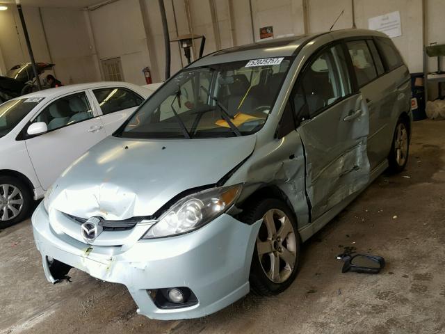 JM1CR293760104280 - 2006 MAZDA 5 GREEN photo 2