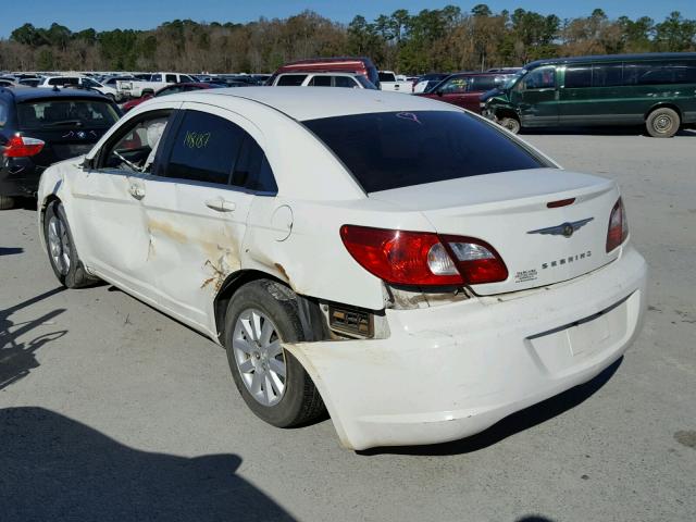 1C3LC46K97N610274 - 2007 CHRYSLER SEBRING WHITE photo 3