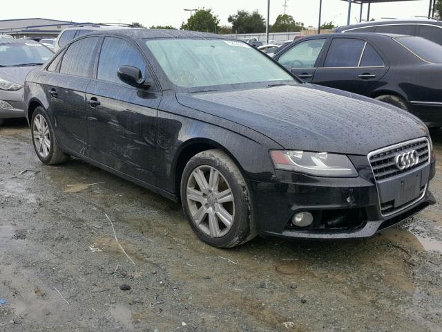 WAUAFAFLXBN036940 - 2011 AUDI A4 PREMIUM BLACK photo 1