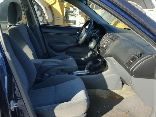 2HGES26884H530325 - 2004 HONDA CIVIC EX 蓝色 照片 5