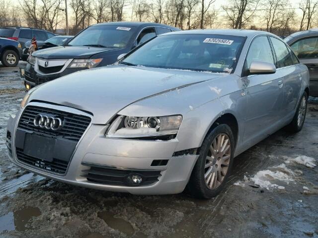 WAUDH74F57N055460 - 2007 AUDI A6 3.2 QUA SILVER photo 2