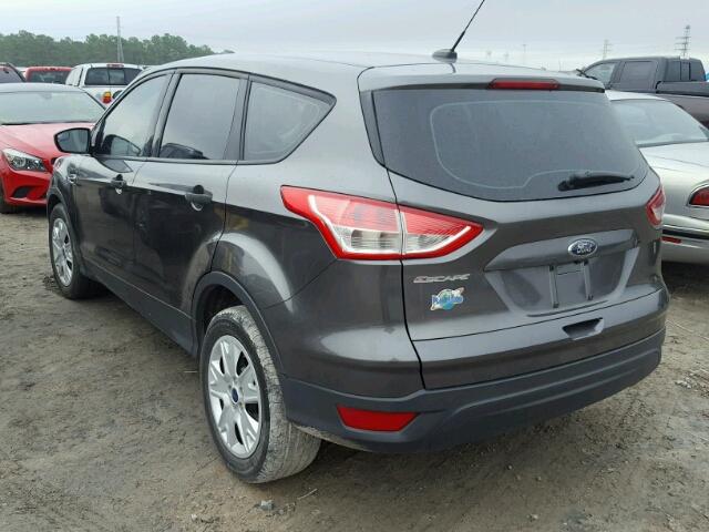 1FMCU0F70FUC61387 - 2015 FORD ESCAPE S GRAY photo 3